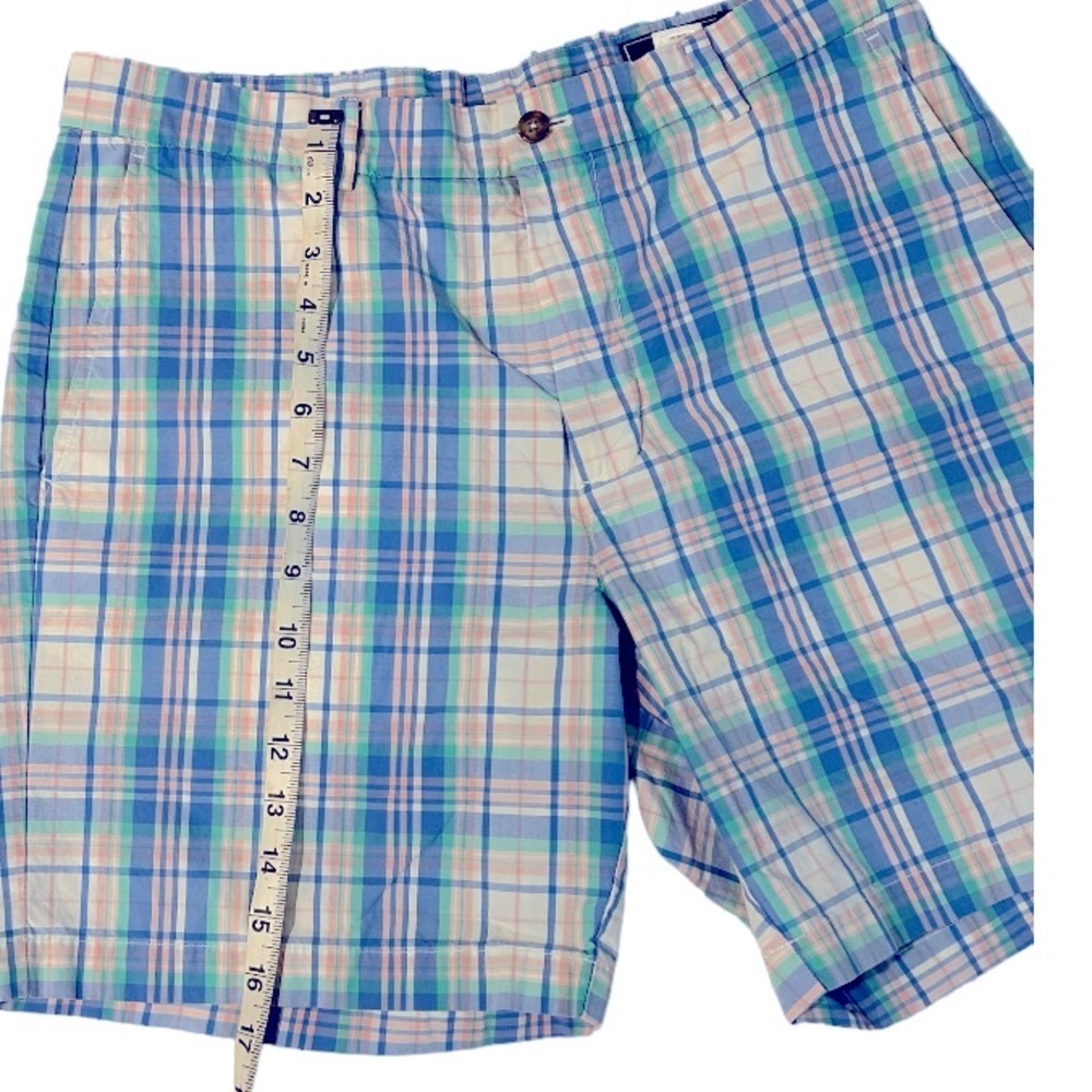 Men’s Vineyard Vines Breaker Shorts. Size 33 Waist. blue/pink plaid - Picture 3 of 7